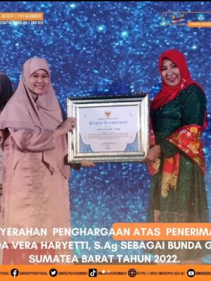Duta dan Jambore Ajang Kreativitas GenRe Award Sumatera Barat.